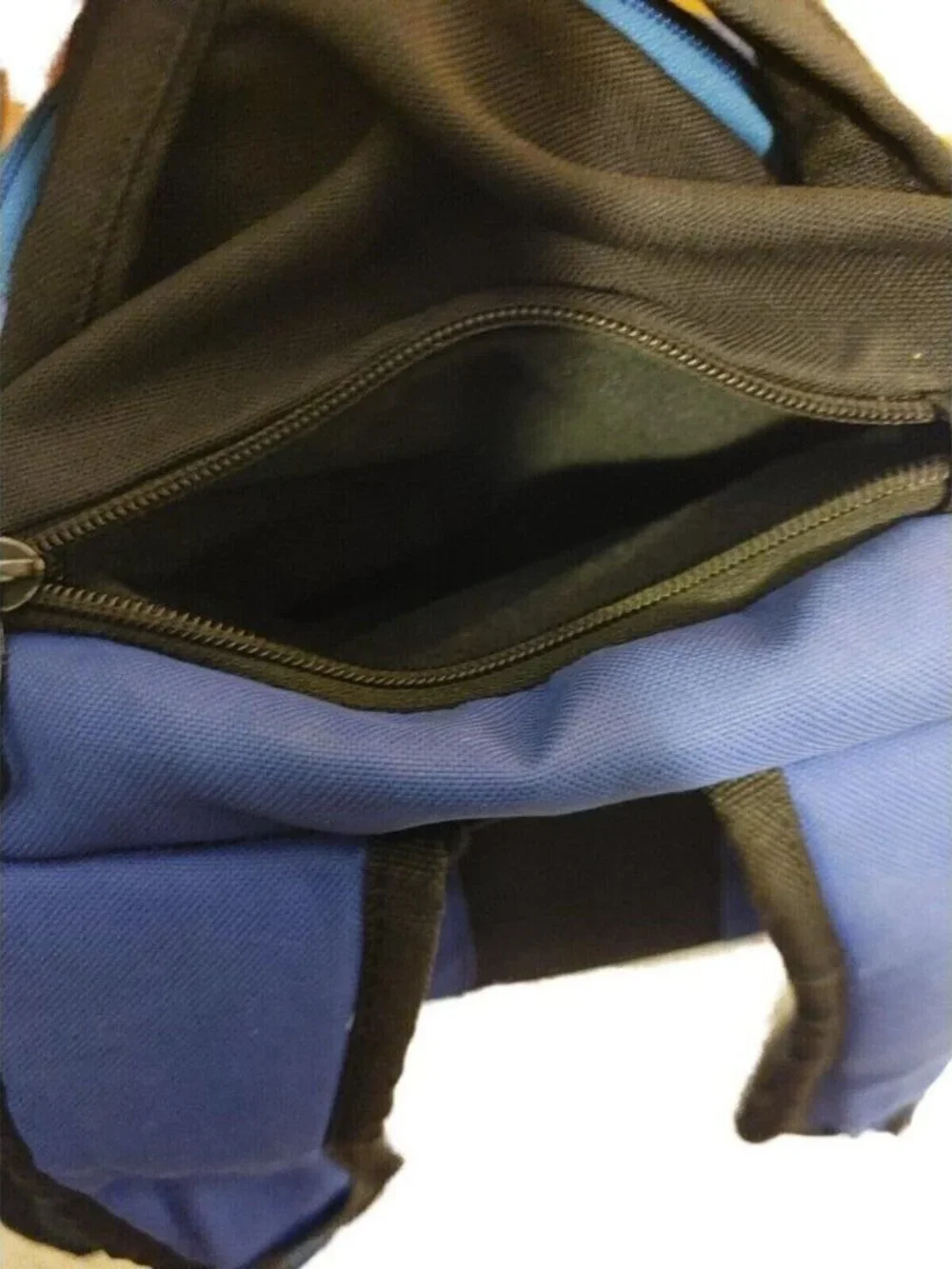 Adidas Stratton II Multi Zip Backpack Book Bag Blue Grade B Good Condition